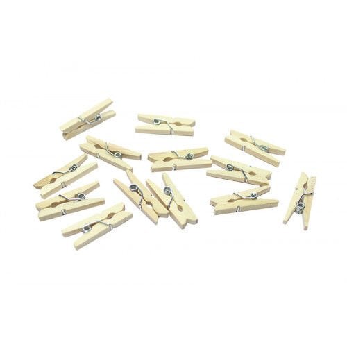 Mandal Mini Ahşap Mandal (100 Adet)