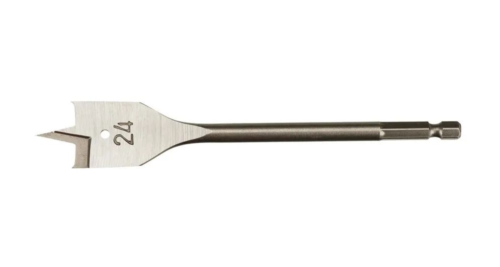 Tomax Yaprak Tip Ahşap Matkap Ucu 22x405mm - HEX Saplı