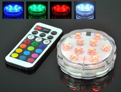 Nargile Işığı Renk Değiştiren Kumandalı Led Lamba