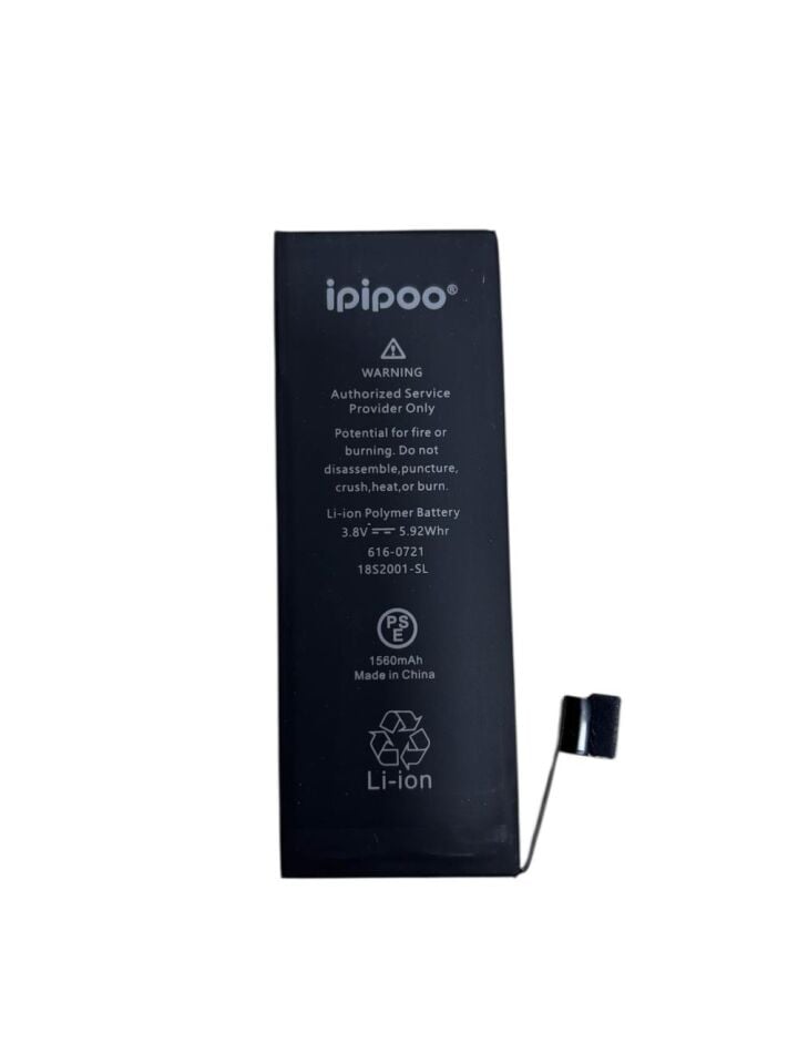 İpipoo Apple Iphone 5S Uyumlu Batarya -  1560 mAh