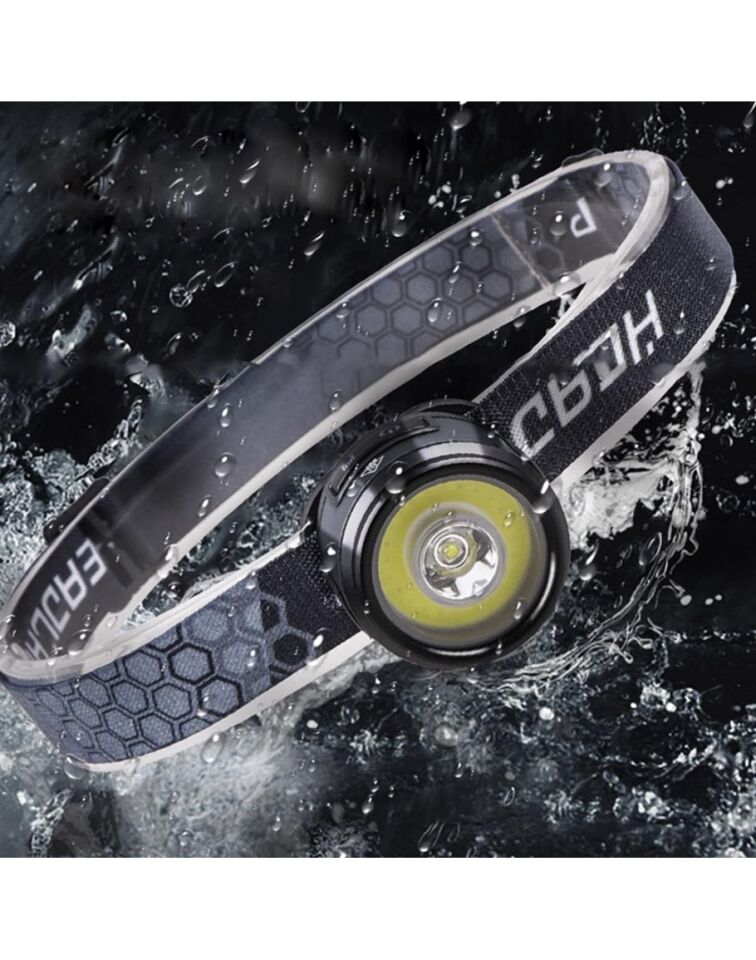 Kafa Lambası Kafa Feneri Şarjlı Profesyonel COB Fener 7 Modlu