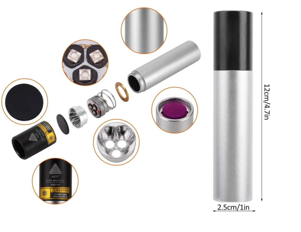 Profesyonel UV Işıklı Para Kontrol Kalemi - Anında Güvenlik Doğrulaması