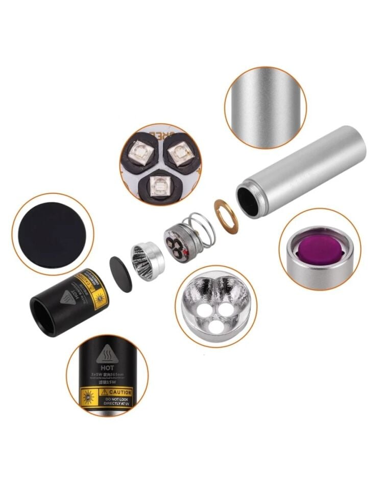 Profesyonel UV Işıklı Para Kontrol Kalemi - Anında Güvenlik Doğrulaması