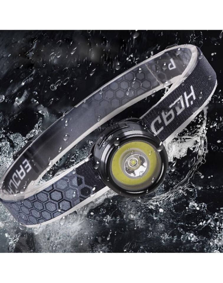 Kafa Lambası Kafa Feneri Şarjlı Profesyonel COB Fener 7 Modlu