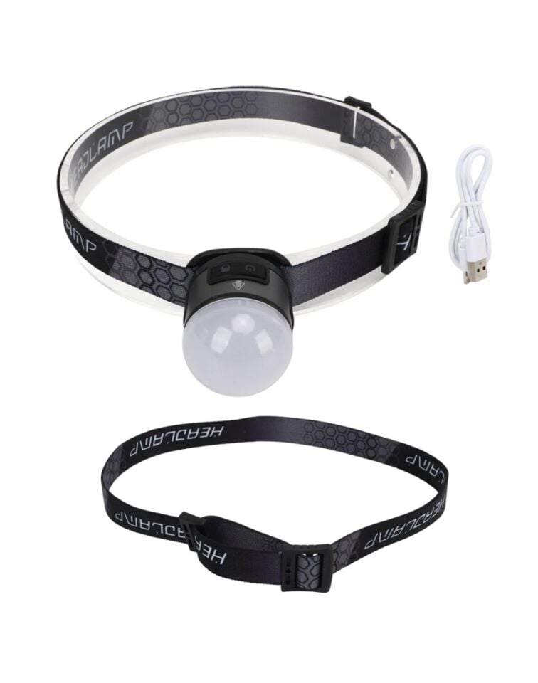 Kafa Lambası Kafa Feneri Şarjlı Profesyonel COB Fener 7 Modlu