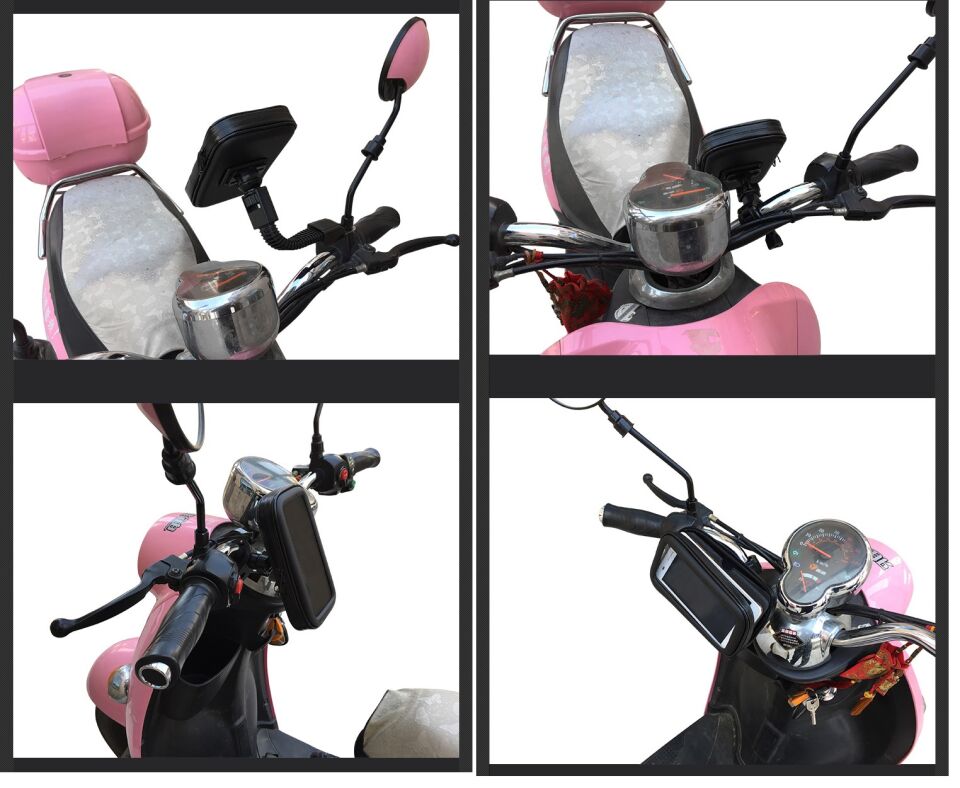 Bisiklet ve Motosiklet Su Geçirmez Telefon Tutucu 6.2''