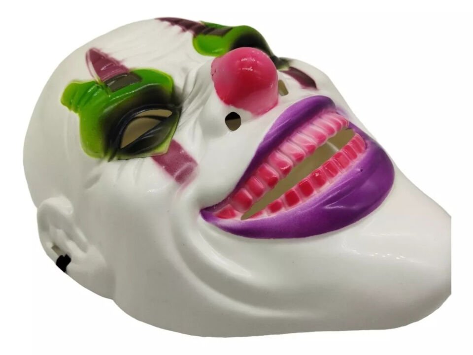 Delirten Gülüş Psikopat Palyaço Temalı Joker Maskesi