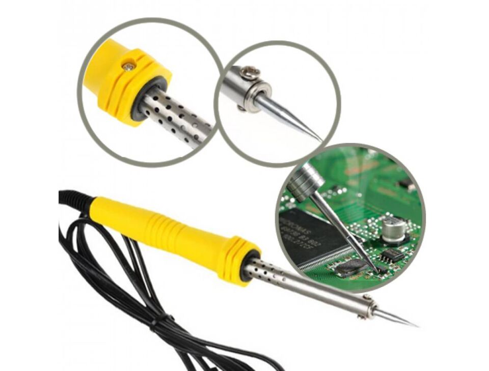 Lehim Havya 40w - Kalem Havya -  Değiştirilebilir Uç TÜP - TEL SET