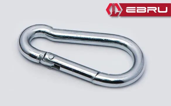 Ebru Yaylı Karabina, Çengel, Kanca 4mm - 50 Adet