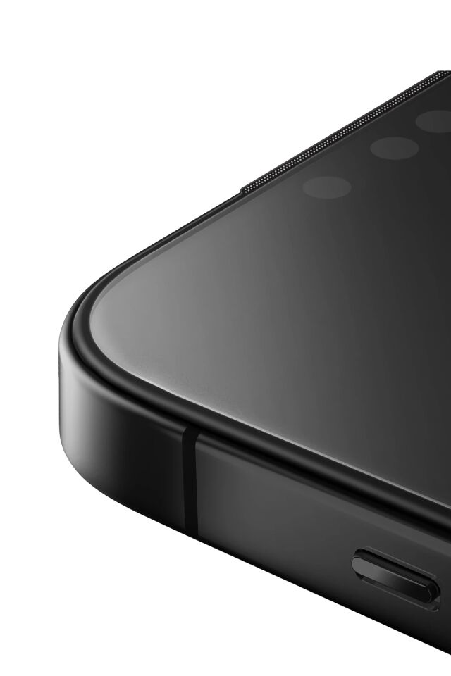 iPhone 16E Ekran Koruyucu Kırılmaz Cam Çıtalı Koruyucu