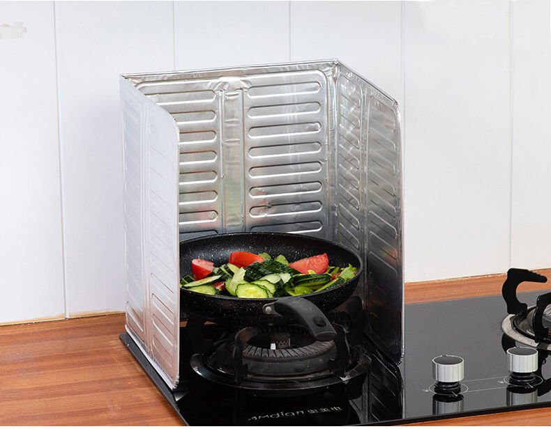 Ocak Kenar Koruyucu Alüminyum Levha - Ev Kamp Karavan Ocak Koruyucu