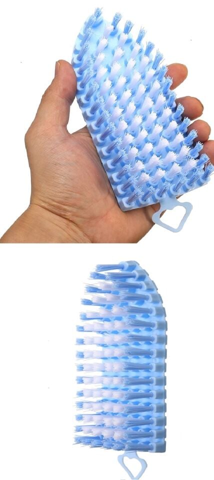 Bükülebilir  Esnek Kenar Köşe Lavabo Temizleme Fırçası Banyo Mutfak Fırçası