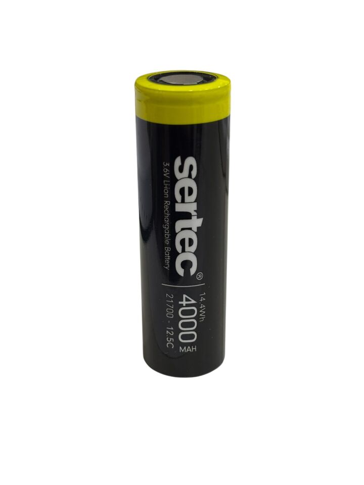 Sertec INR21700 3.7V 4000 mah 12.5C Li-ion Şarjlı Pil