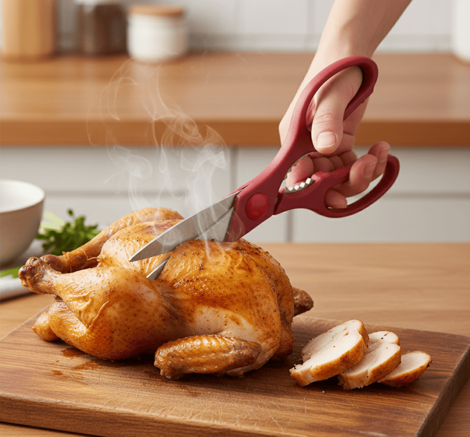 Tavuk Makası Paslanmaz Et ve Tavuk Doğrama Makası