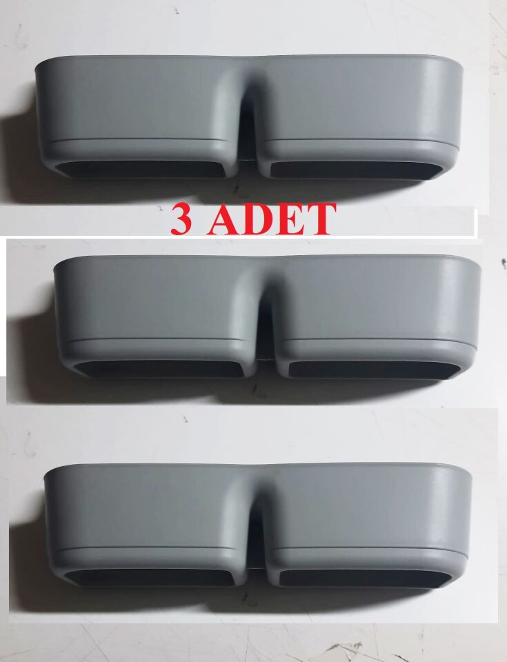 3 Adet Banyo Terlik Tutucu - Kapı Arkası Pratik Raf - Terlik Tutucu