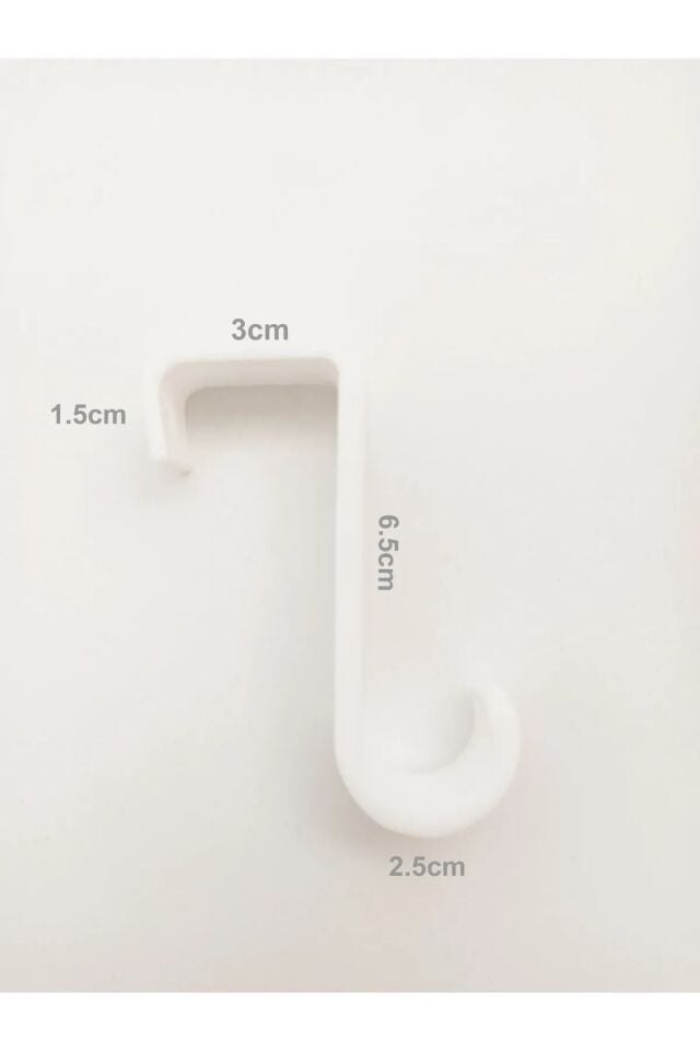 7 Adet Çekmece Dolap Kapağı Mutfak Banyo Askısı Plastik Çok Amaçlı Askı Seti