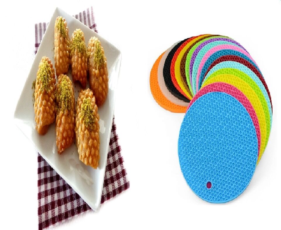 Renkli Nihale Kalbura Bastı Kalıbı